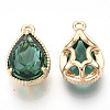 Transparent Glass Pendants GLAA-R212-11A-2