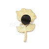 Rose Flower Enamel Pins JEWB-F045-02G-2