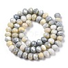 Ombre Effect Dyed Glass Beads Strands X-GLAA-C023-02-B04-2
