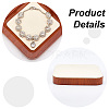 Square Wood Jewelry Plate AJEW-WH0401-71A-3