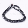 Column Magnetic Synthetic Hematite Bead Strands X-G-Q235-2