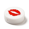 Food Grade Eco-Friendly Silicone Focal Beads SIL-H002-06E-2