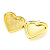 Rack Plating Brass Locket Pendants KK-M263-02A-G-2