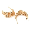 Brass Stud Earrings EJEW-K264-02G-2