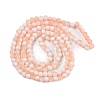 Frosted Crackle Glass Beads Strands GLAA-U001-8mm-M05-3