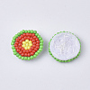 Glass Seed Beads Cabochons FIND-S321-03H-2
