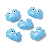 Transparent Glass Enamel Beads LAMP-V001-08J-1