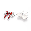 Rack Plating Alloy Rhinestone Pendants PALLOY-N181-23P-2