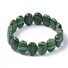 Synthetic Mixed Gemstone Beaded Stretch Bracelets BJEW-T013-01-2