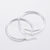304 Stainless Steel Hoop Earrings LS-EJEW-H327-01E-2