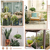 4Pcs Polyester Rope Hanging Planter AJEW-GF0012-78-5