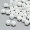 Transparent Stripe Resin Beads RESI-S345-8mm-02-1