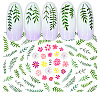 Nail Art Stickers X-MRMJ-Q080-EB094-1