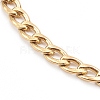 304 Stainless Steel Curb Chain Bracelets BJEW-JB06054-01-2