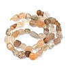 Natural Rutilated Quartz Beads Strands G-Z126-A02-4