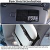 Nylon Car Sun Visor Organizers FIND-WH0125-11-4