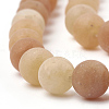 Natural Red Aventurine Beads Strands G-T106-266-2