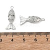 SHEGRACE Brass Micro Pave Clear Cubic Zirconia Pendants XGRQ4G314-690P-3