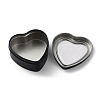 Tinplate Iron Heart Shaped Candle Tins CON-NH0001-01D-3
