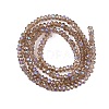 Electroplate Glass Beads Strands LS-EGLA-A044-T1mm-L16-3