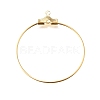 PVD Vacuum Plating 304 Stainless Steel Pendants STAS-T031-20-30mm-G-1