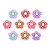 Opaque Resin Cabochons RESI-C067-01E-1
