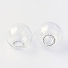 Round Mechanized Blown Glass Globe Ball Bottles X-BLOW-R001-12mm-2