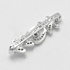 925 Sterling Silver Cubic Zirconia Links STER-G024-05P-3
