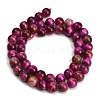 Grade AB Natural Tiger Eye Beads Strands G-F591-18-8mm-05-3