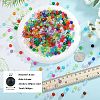 1500Pcs 15 Colors Transparent Acrylic Beads TACR-SZ0001-21A-2