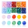 200Pcs 10 Colors  Imitation Gemstone Acrylic Beads OACR-FS0001-19-1