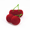 Valentine's Day Cherry Shaped Velvet Ring Gift Boxes PW-WG31374-01-2