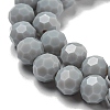 Opaque Glass Beads Stands EGLA-A035-P8mm-D22-4