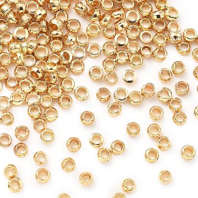 Brass Crimp Beads KK-S509-01KCG-02-1