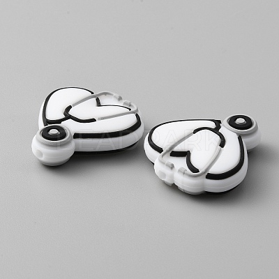 Silicone Beads SIL-WH0001-54E-1