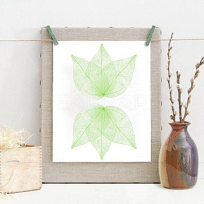 100Pcs Dried Flower Leaf Craft Supplies AJEW-CP0009-41A-1