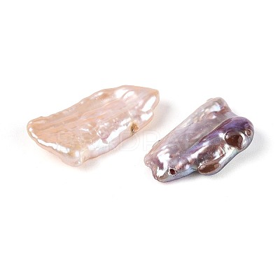 Natural Baroque Keshi Pearl Beads PEAR-S022-04D-1