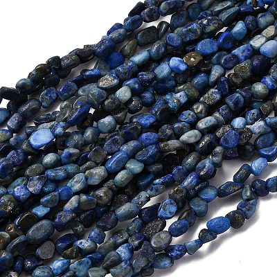 Natural Lapis Lazuli Beads Strands G-I389-A05-1