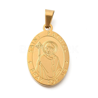 304 Stainless Steel Pendants STAS-K394-04G-08-1