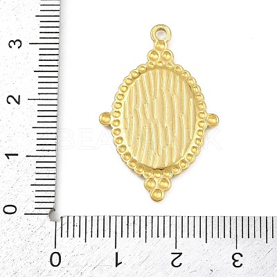Printed 304 Stainless Steel Pendants STAS-P419-12G-04-1