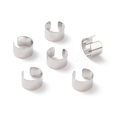 Non-Tarnish 304 Stainless Steel Ear Cuff Findings STAS-P249-18P-01-1