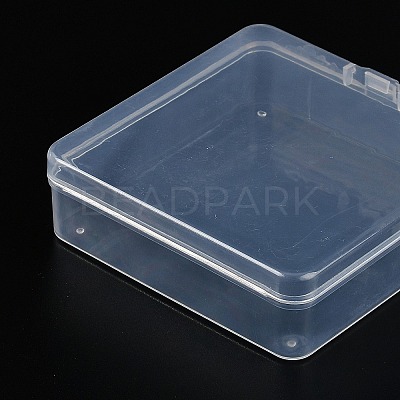 Plastic Bead Containers with Hinged Lid CON-Z007-06B-1