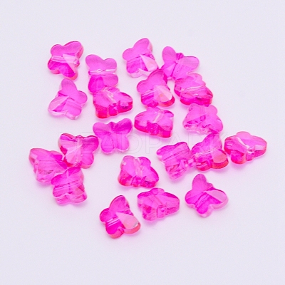 Transparent Glass Beads GLAA-P037-02B-31-1