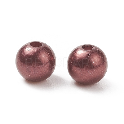 Imitation Pearl Acrylic Beads PL610-06-1