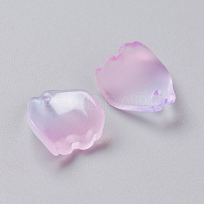 Glass Charms X-EGLA-L025-B04-1