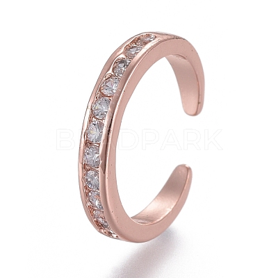 Adjustable Brass Toe Rings RJEW-EE0002-06RG-1