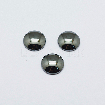 Non-Magnetic Synthetic Hematite Cabochons Z28WB019-1