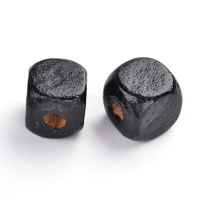 Dyed Natural Wood Beads X-WOOD-S617-10-LF-1