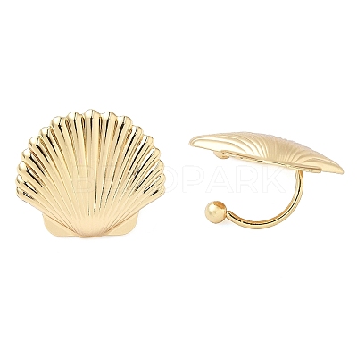 Iron & Alloy Cuff Earrings EJEW-G437-01B-1