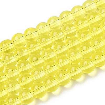 Transparent Glass Beads Strands LS-GLAA-T032-T4mm-12-1